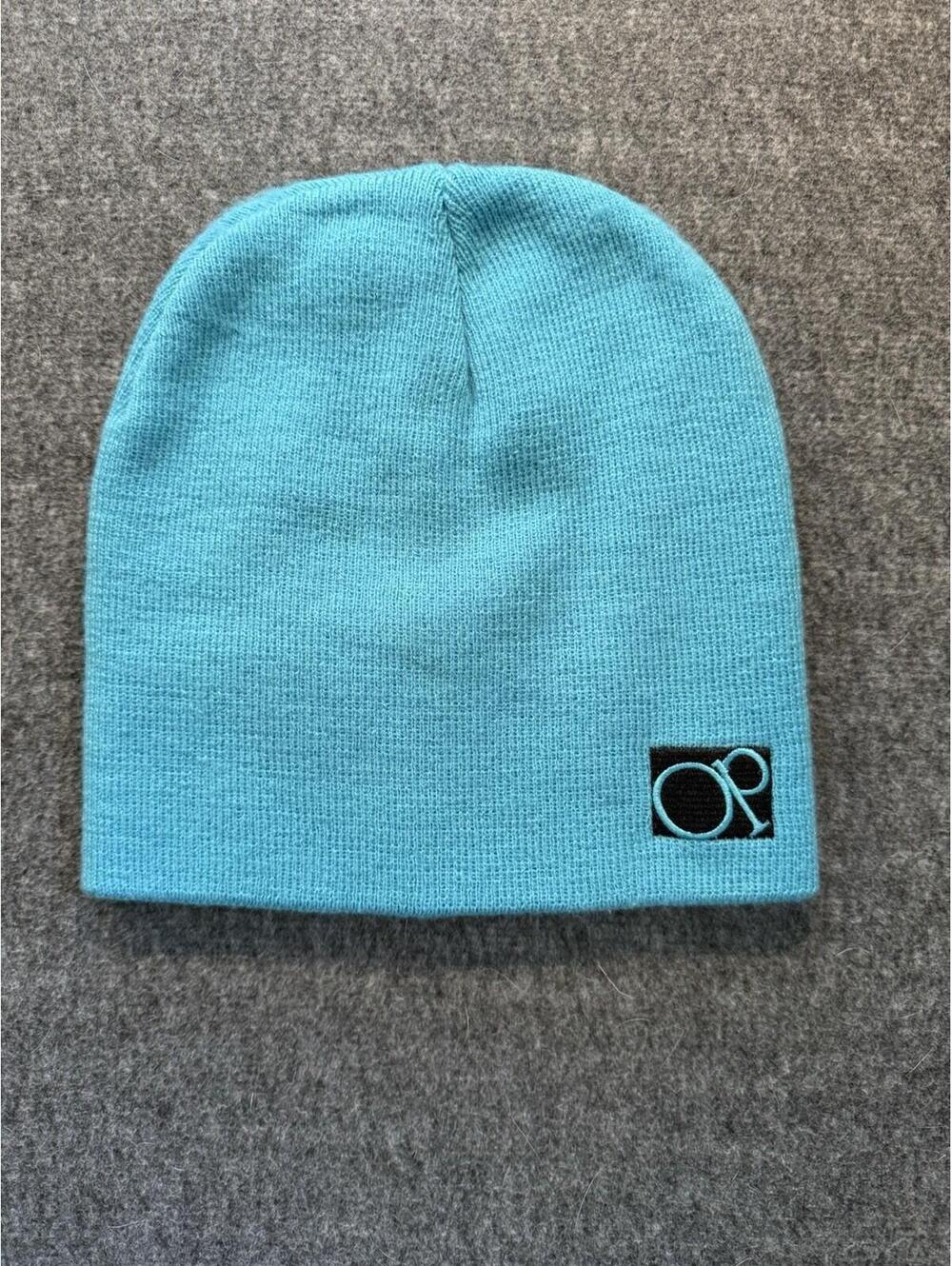 Ocean Pacific OP Unisex Beanie Teal Pre-owned One Size